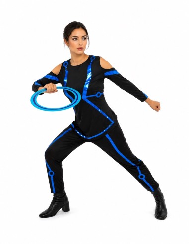 Déguisement Tron Femme Taille M Neuf - de haute qualité, idéal pour le carnaval, les fêtes à thème et les événements spéciaux